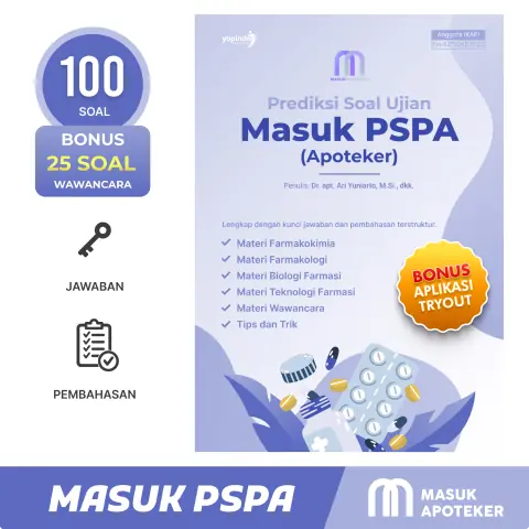 Prediksi Soal Ujian Masuk PSPA (Apoteker)